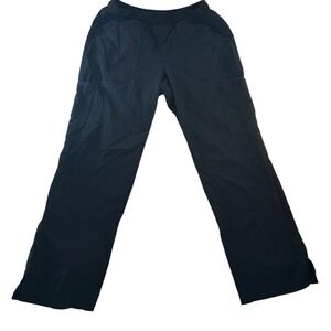 Cherokee Workwear Professionals Black Scrub Pants WW170 Womens Medium Cargo